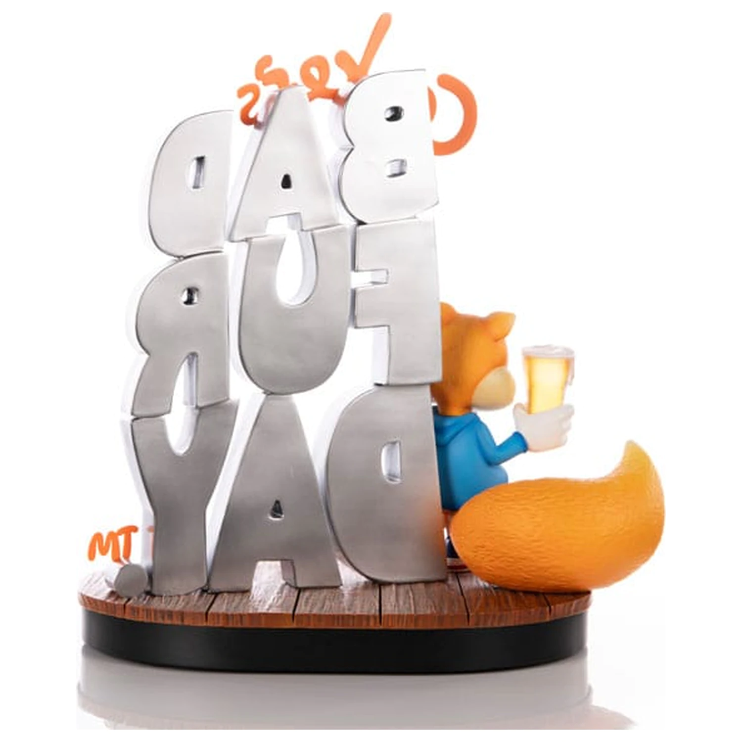 Conker´s Bad Fur Day Statue Spiel Cover Exklusive Edition 45 cm Produktfoto