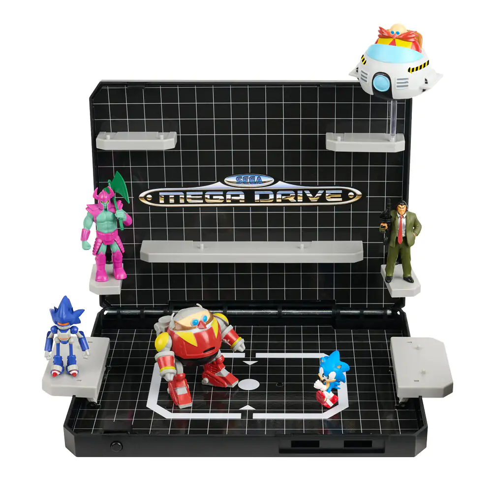 Console Heroes Sonic the Hedgehog Boss Level 1 Mega Drive Diorama Produktfoto