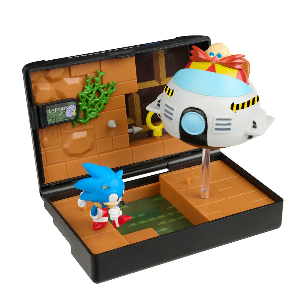 Console Heroes Sonic the Hedgehog Boss Level 1 Mega Drive Diorama Produktfoto
