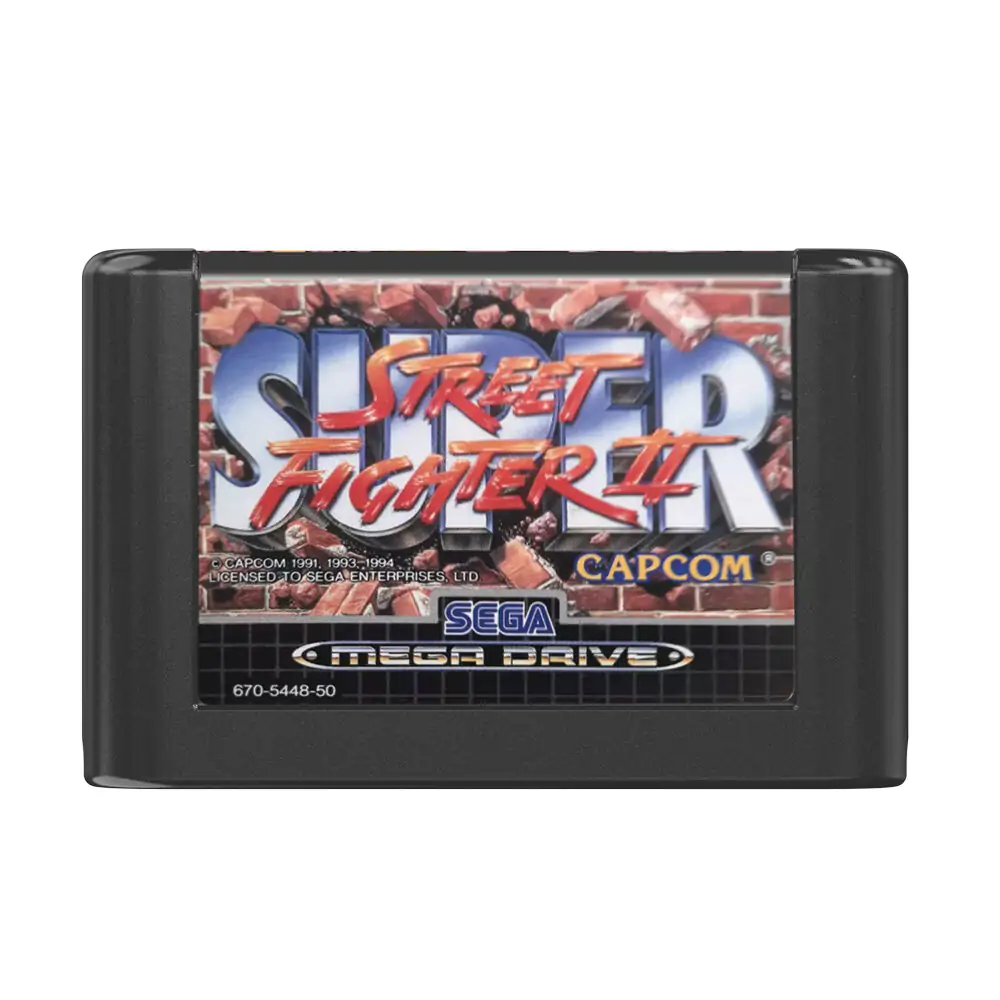 Console Heroes Street Fighter Mega Drive Diorama Produktfoto