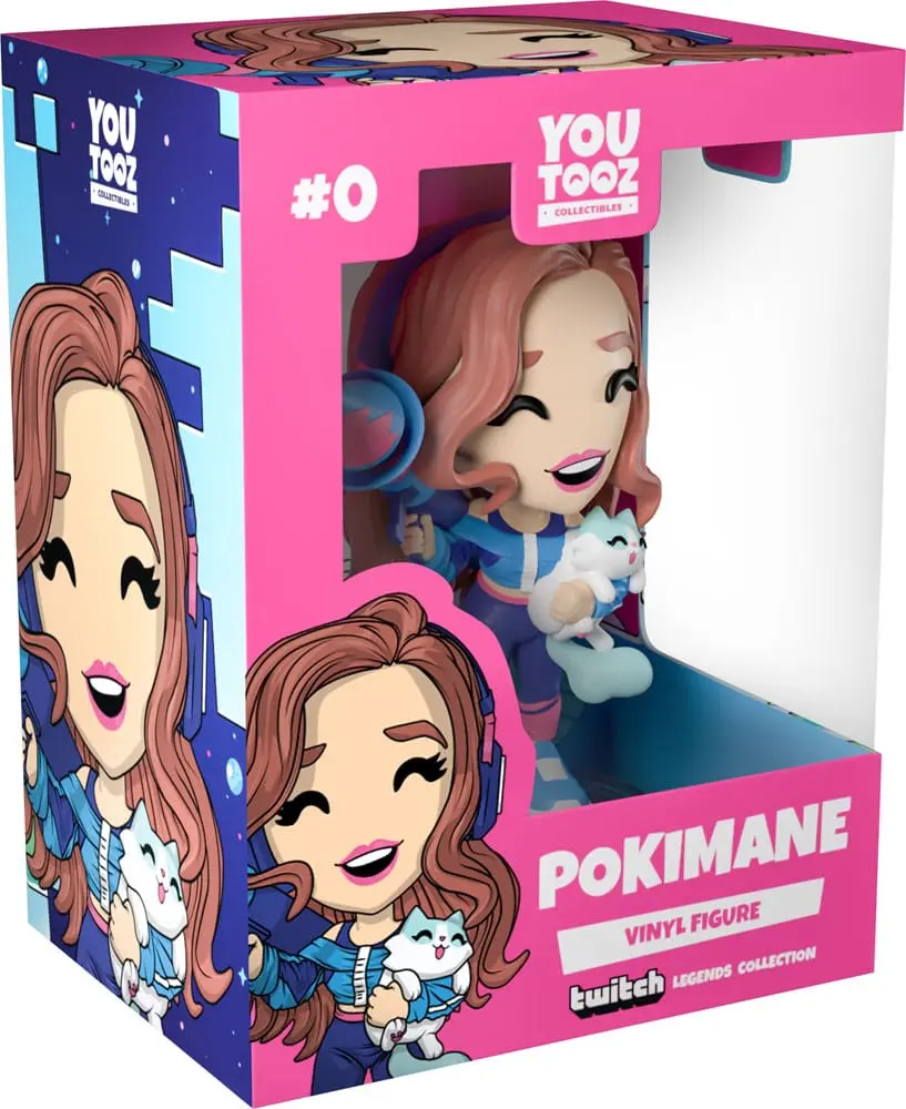Content Creator Vinyl Figur Twitch Legends - Pokimane 12 cm Produktfoto