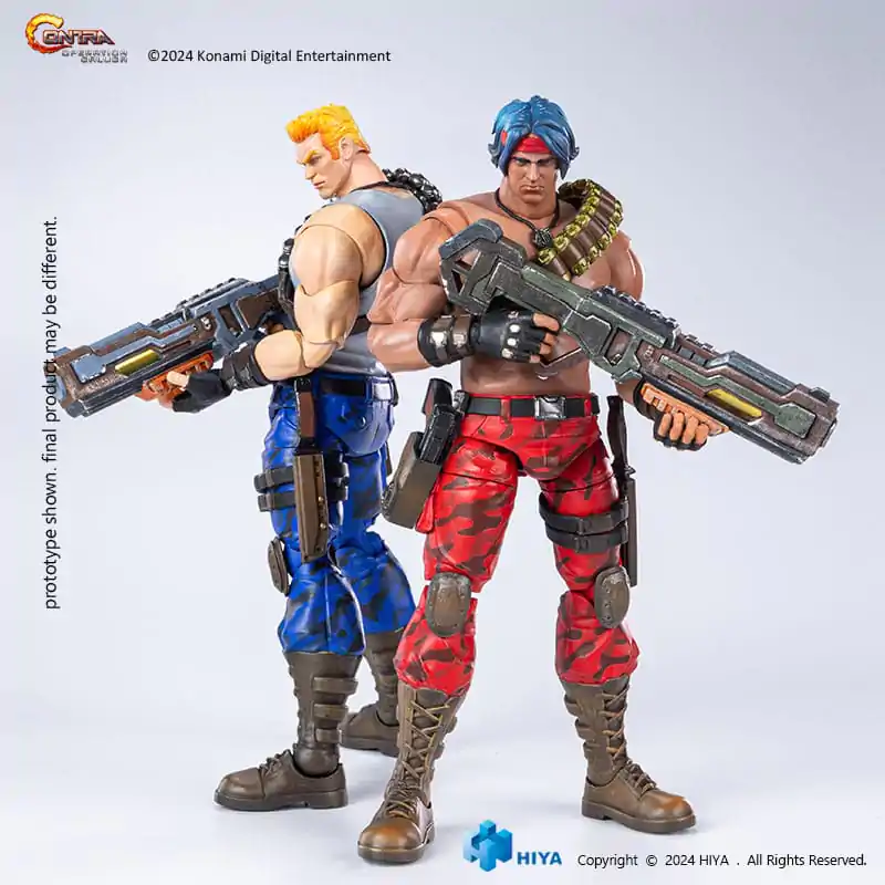 Contra: Operation Galuga Exquisite Basic Actionfigur Bill Rizer 16 cm termékfotó