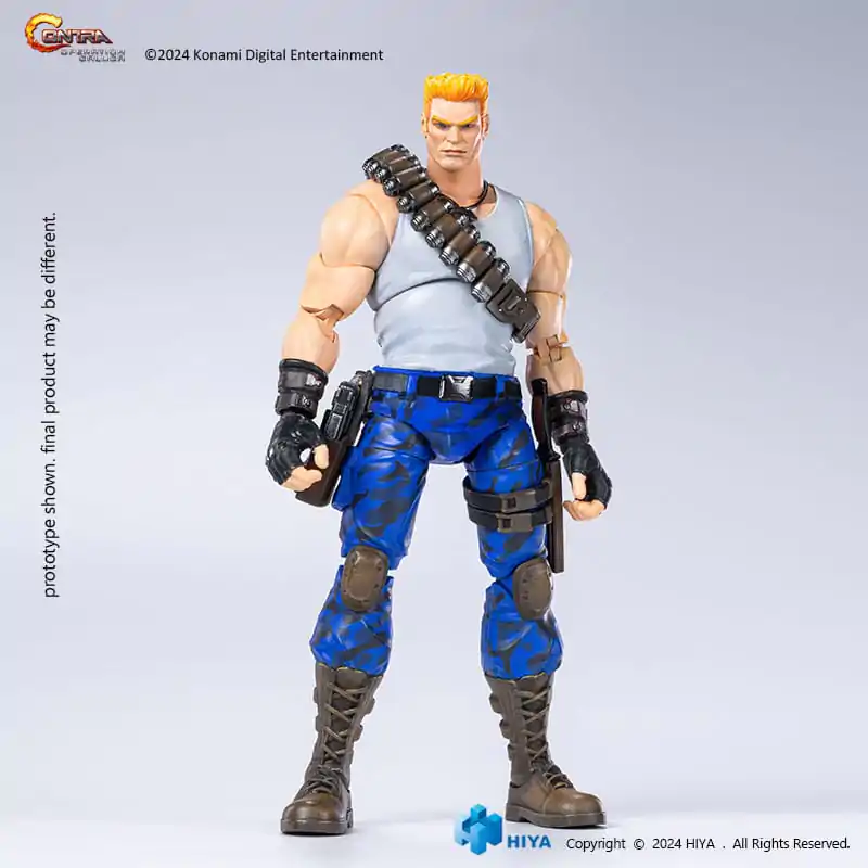 Contra: Operation Galuga Exquisite Basic Actionfigur Bill Rizer 16 cm termékfotó