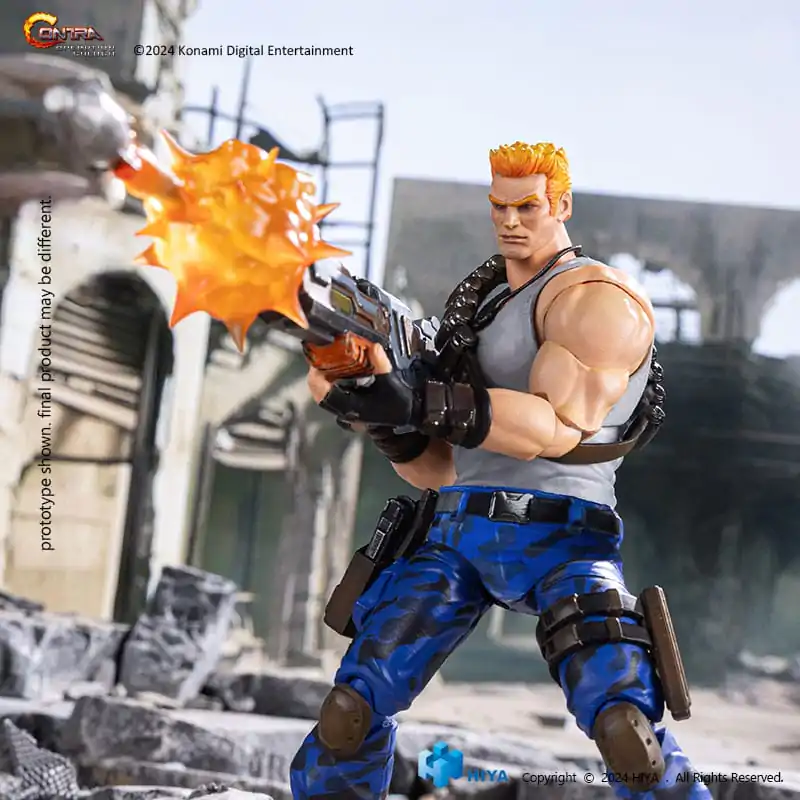 Contra: Operation Galuga Exquisite Basic Actionfigur Bill Rizer 16 cm termékfotó