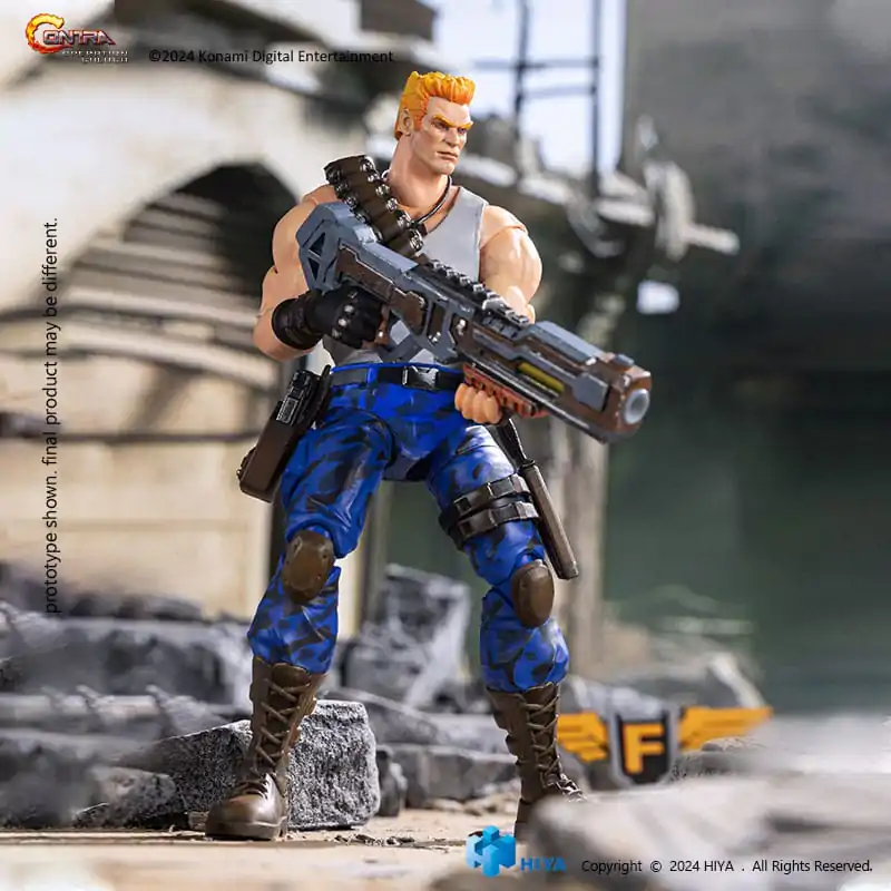 Contra: Operation Galuga Exquisite Basic Actionfigur Bill Rizer 16 cm termékfotó