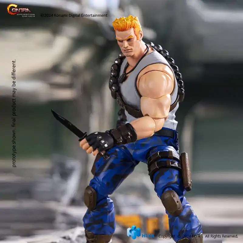 Contra: Operation Galuga Exquisite Basic Actionfigur Bill Rizer 16 cm termékfotó