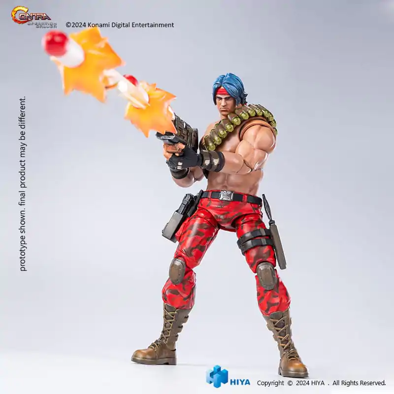 Contra: Operation Galuga Exquisite Basic Actionfigur Lance Bean 16 cm termékfotó