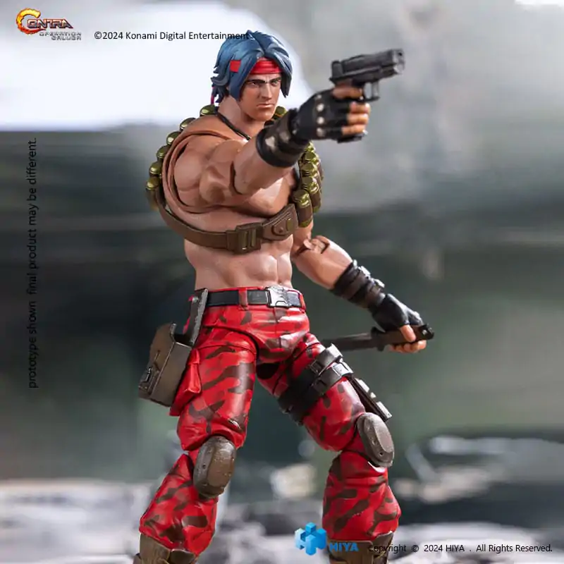 Contra: Operation Galuga Exquisite Basic Actionfigur Lance Bean 16 cm termékfotó