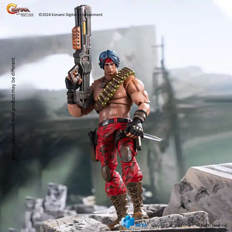 Contra: Operation Galuga Exquisite Basic Actionfigur Lance Bean 16 cm termékfotó