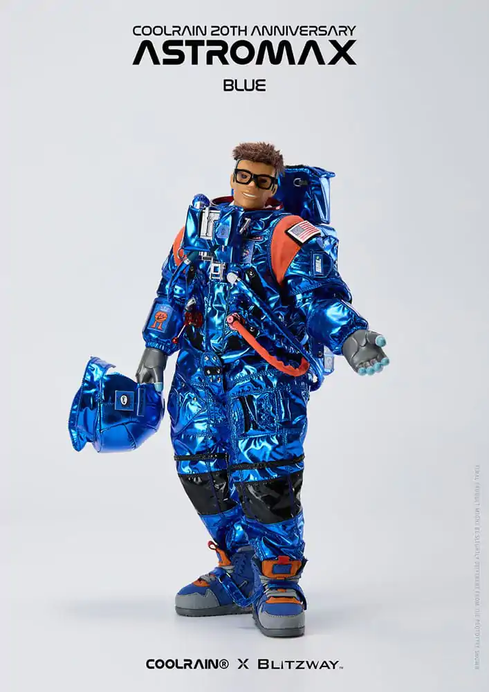 Coolrain Blue Labo Series Actionfigur 1/6 Astromax (Blue Version) 32 cm Produktfoto