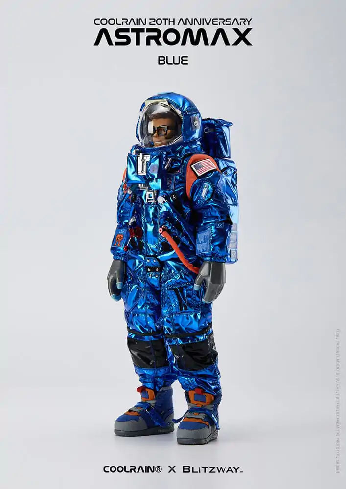 Coolrain Blue Labo Series Actionfigur 1/6 Astromax (Blue Version) 32 cm Produktfoto