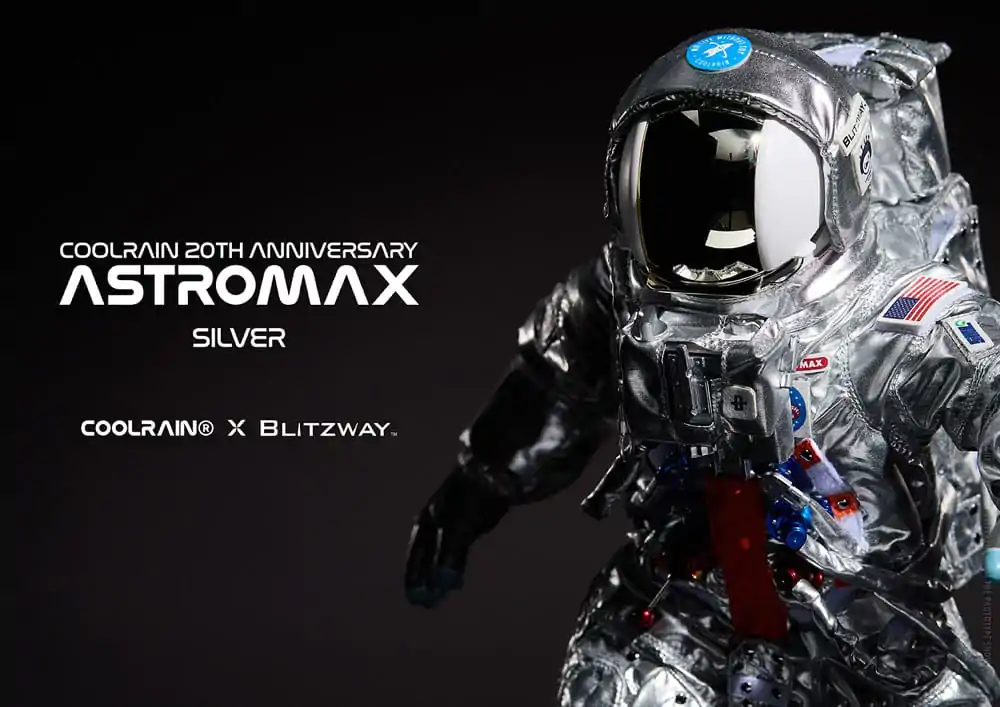 Coolrain Blue Labo Series Actionfigur 1/6 Astromax (Silver Version) 32 cm Produktfoto