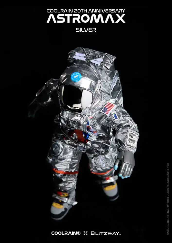Coolrain Blue Labo Series Actionfigur 1/6 Astromax (Silver Version) 32 cm Produktfoto