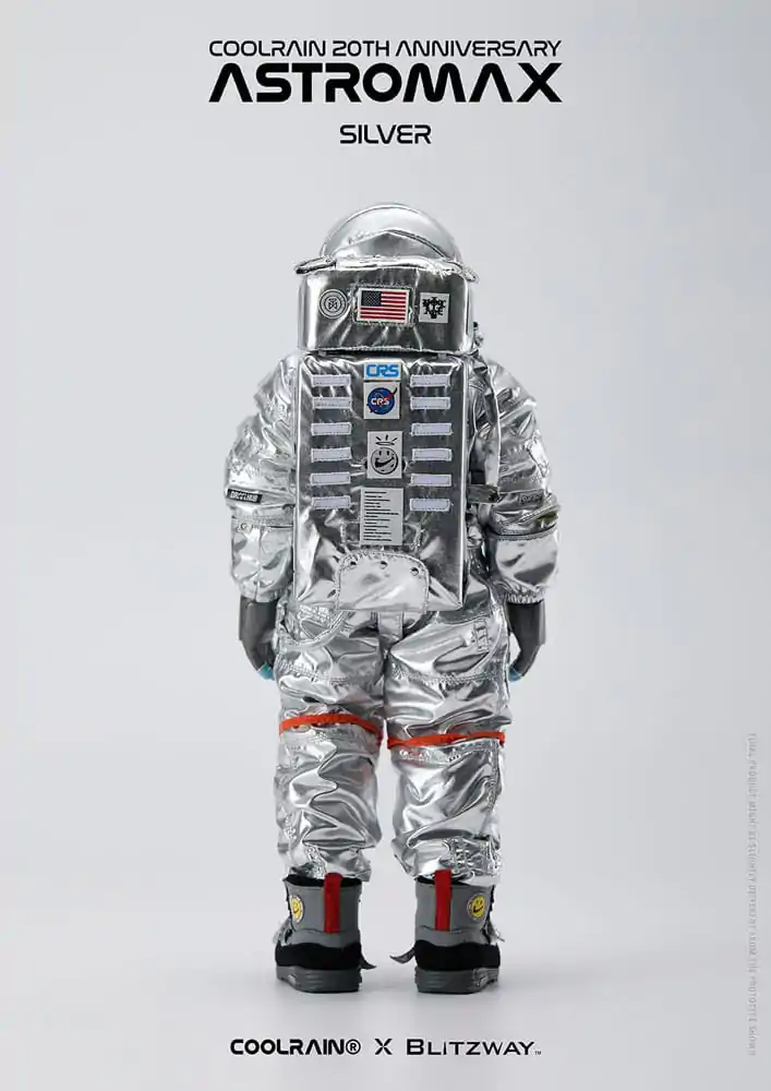Coolrain Blue Labo Series Actionfigur 1/6 Astromax (Silver Version) 32 cm Produktfoto