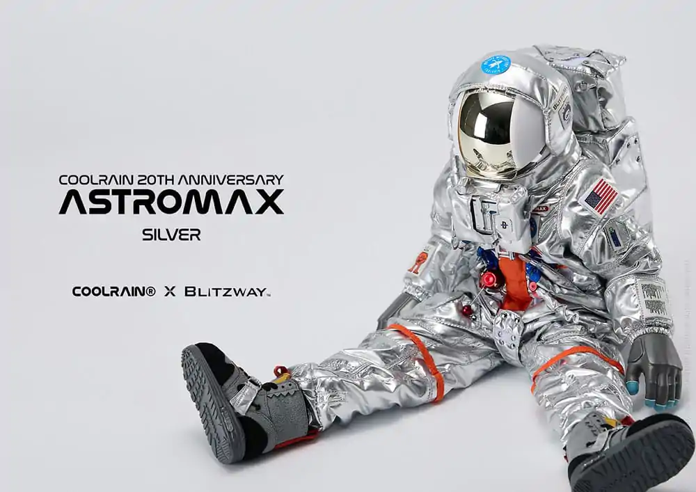 Coolrain Blue Labo Series Actionfigur 1/6 Astromax (Silver Version) 32 cm Produktfoto