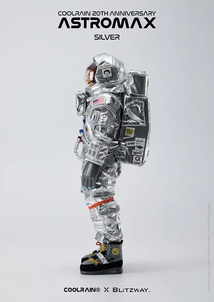 Coolrain Blue Labo Series Actionfigur 1/6 Astromax (Silver Version) 32 cm Produktfoto