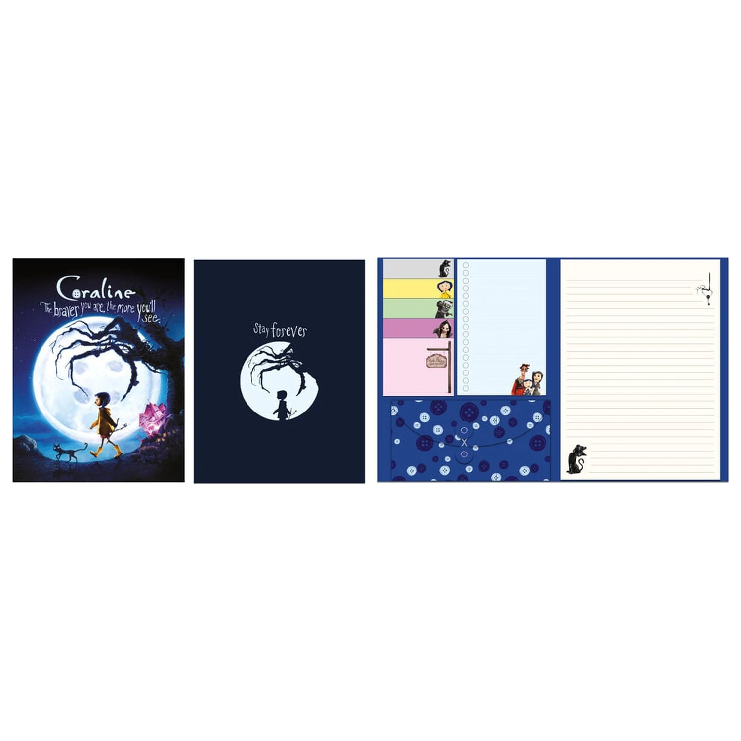 Coraline Other World Notizblock-Pack Produktfoto