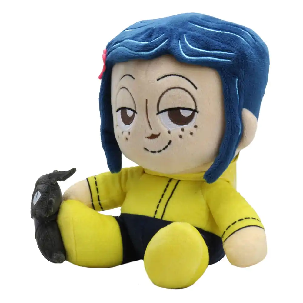 Coraline Phunny Plüsch Figur Coraline and the Cat 20 cm Produktfoto