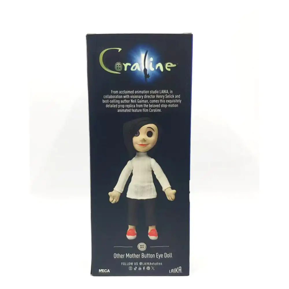 Coraline Plüschfigur Other Mother (Button Eyed Doll) 20 cm Produktfoto
