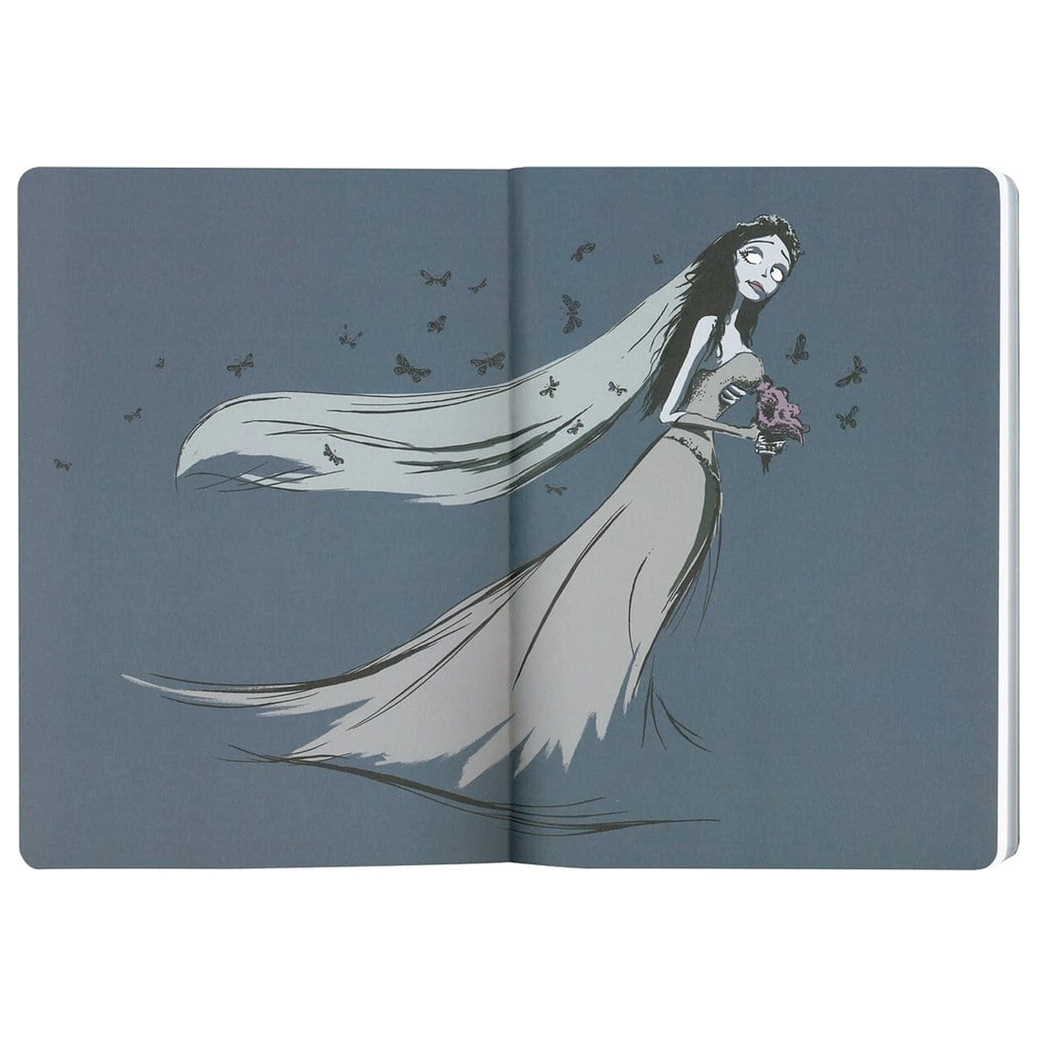 Corpse Bride Softcover Notizbuch Emily 21 cm Produktfoto