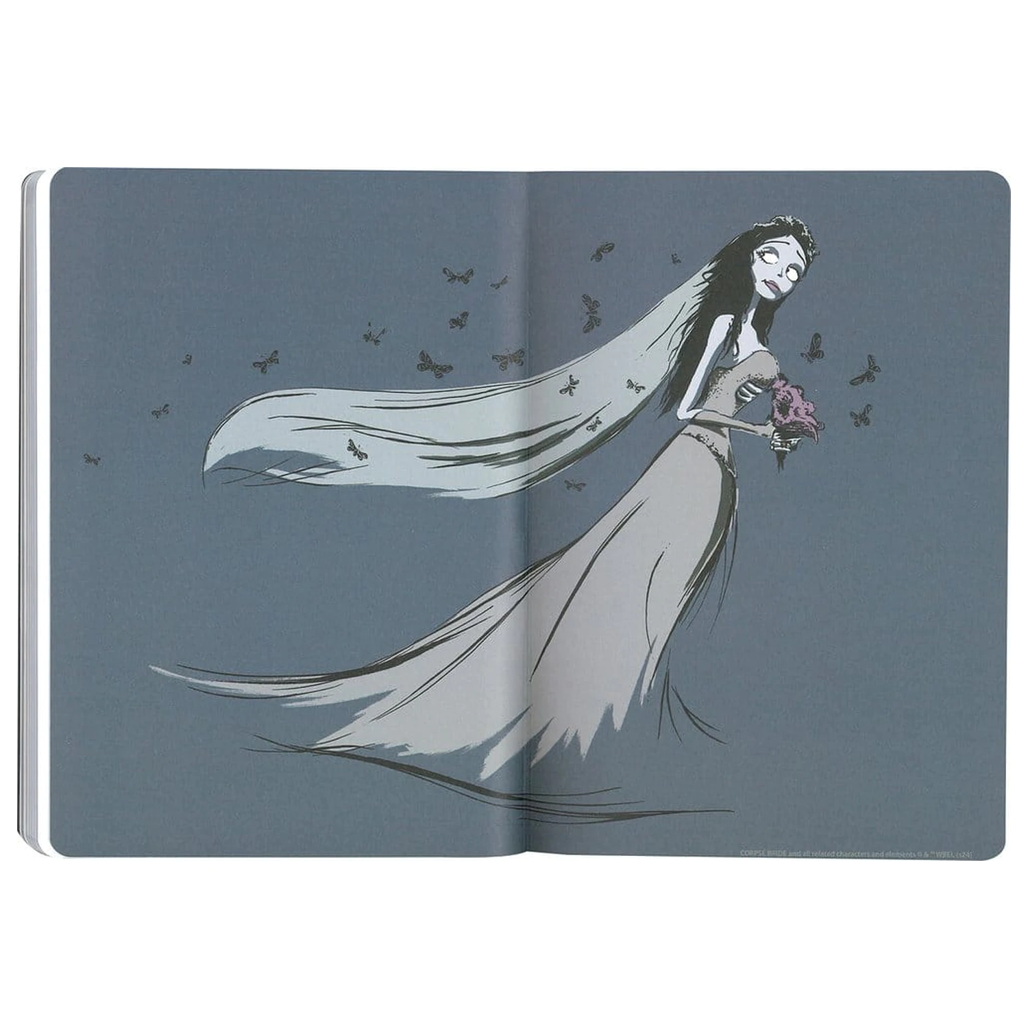 Corpse Bride Softcover Notizbuch Emily 21 cm Produktfoto