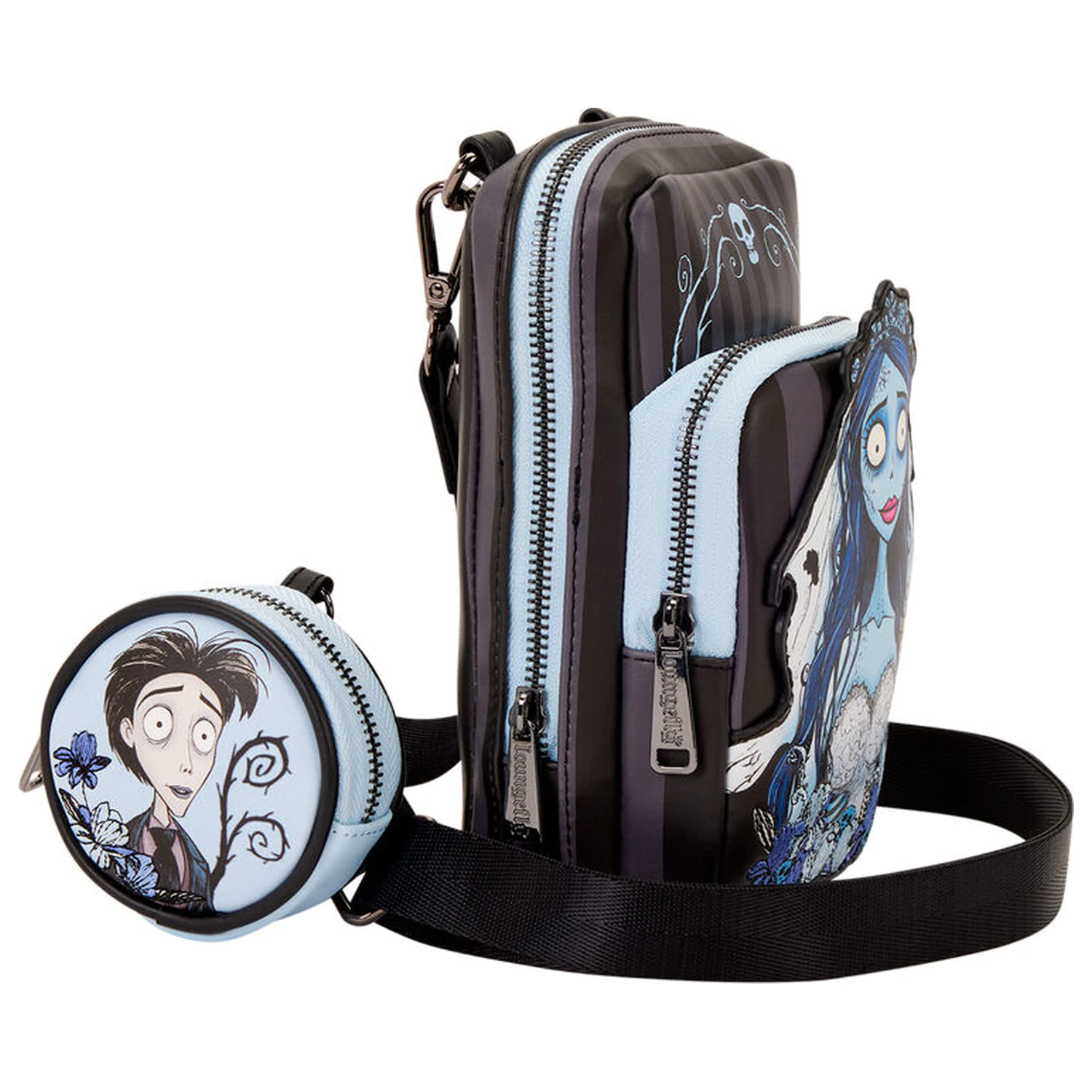 Loungefly Corpse Bride Umhängetasche + Geldbörse Produktfoto