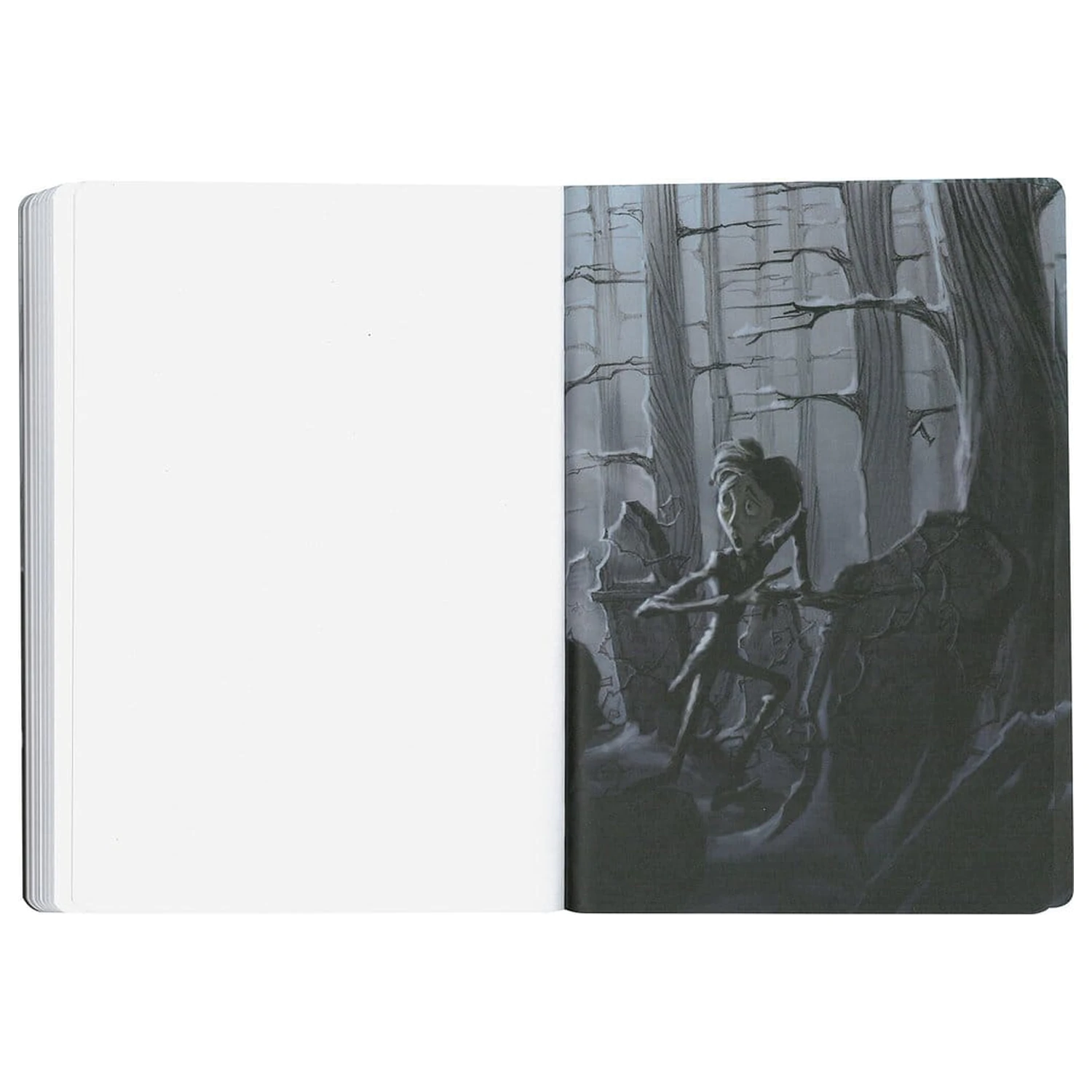 Corpse Bride Softcover Notizbuch Skeleton ver. A 21 cm Produktfoto