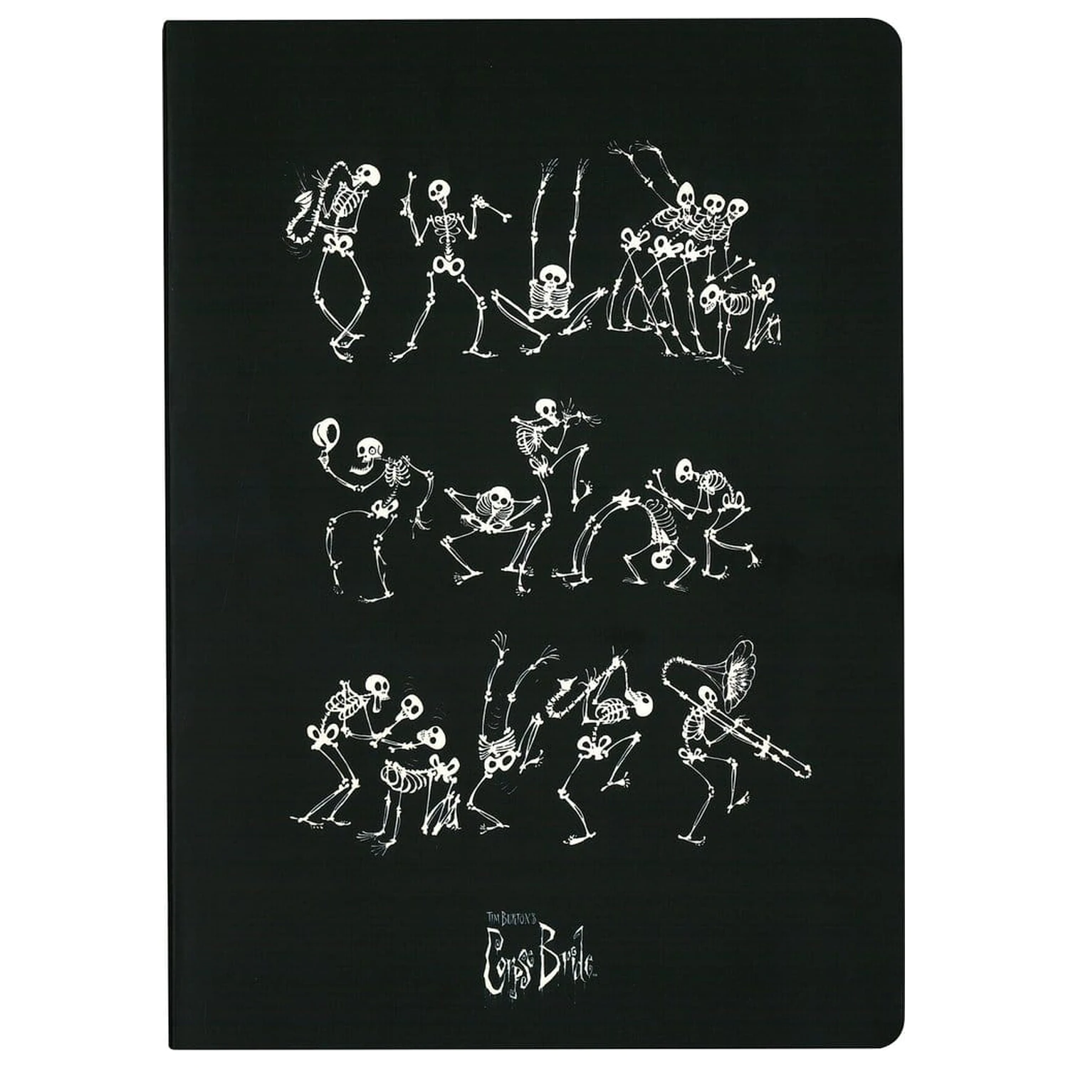 Corpse Bride Softcover Notizbuch Skeleton Version B 21 cm Produktfoto