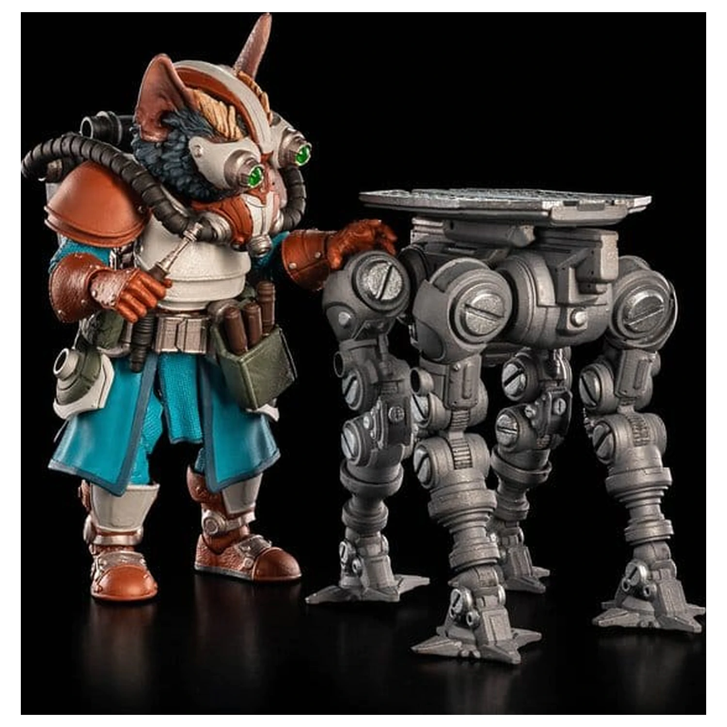 Cosmic Legions Mortal Thorn Actionfigur Dr. Zajjarii Produktfoto
