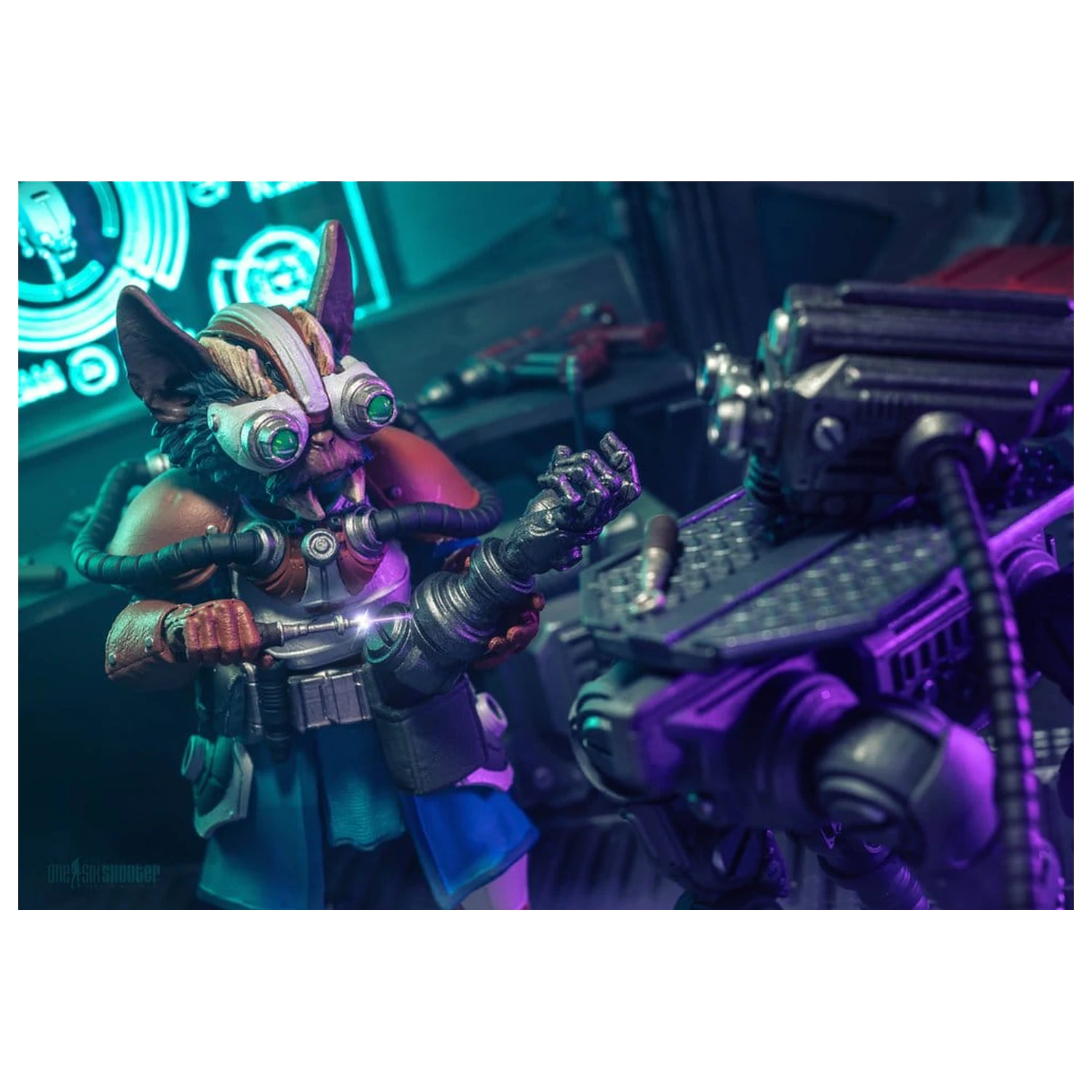 Cosmic Legions Mortal Thorn Actionfigur Dr. Zajjarii Produktfoto
