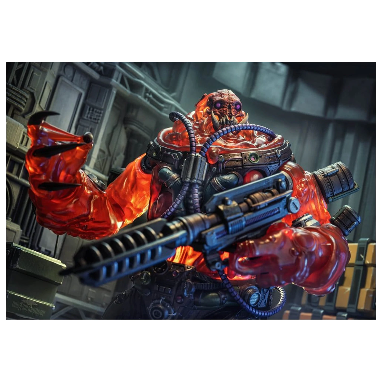 Cosmic Legions Mortal Thorn Action Figur Globulon Krunn Produktfoto