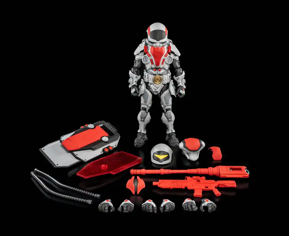 Cosmic Legions: Outpost Zaxxius Actionfigur T.U.5.C.C. Phantom Trooper Produktfoto