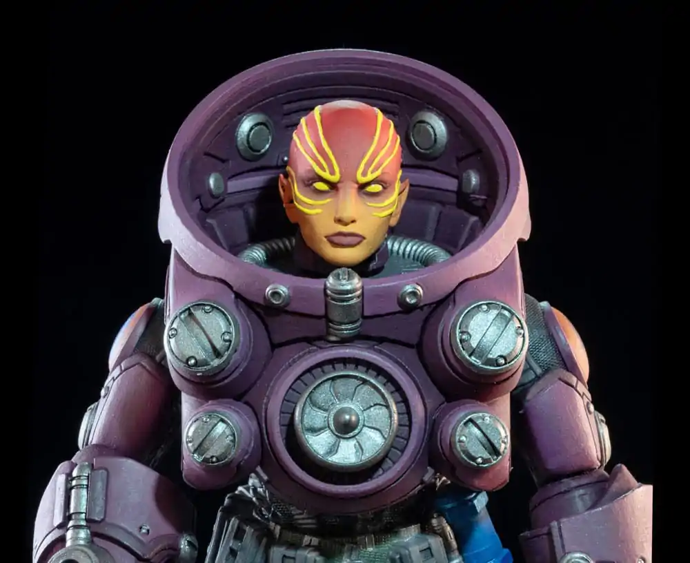 Cosmic Legions: OxKrewe Book One Thraxxon Actionfigur Uularia Speer (Deluxe) Produktfoto