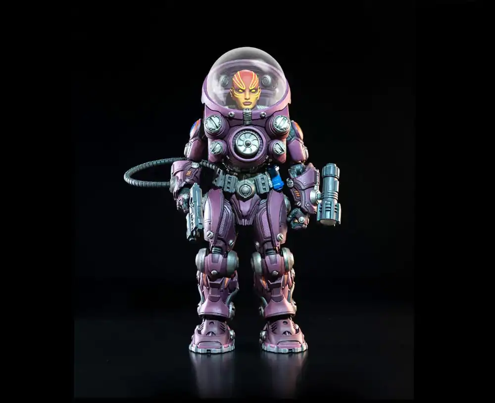 Cosmic Legions: OxKrewe Book One Thraxxon Actionfigur Uularia Speer (Deluxe) Produktfoto