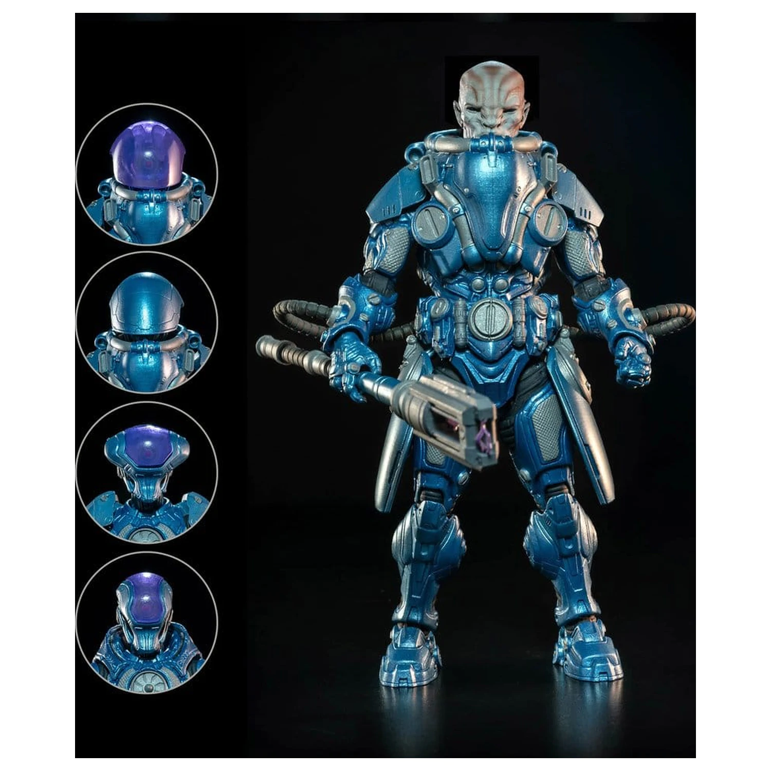 Cosmic Legions Action Figur T.U.5.C.C. Slygor/Gravekeeper Deluxe Produktfoto
