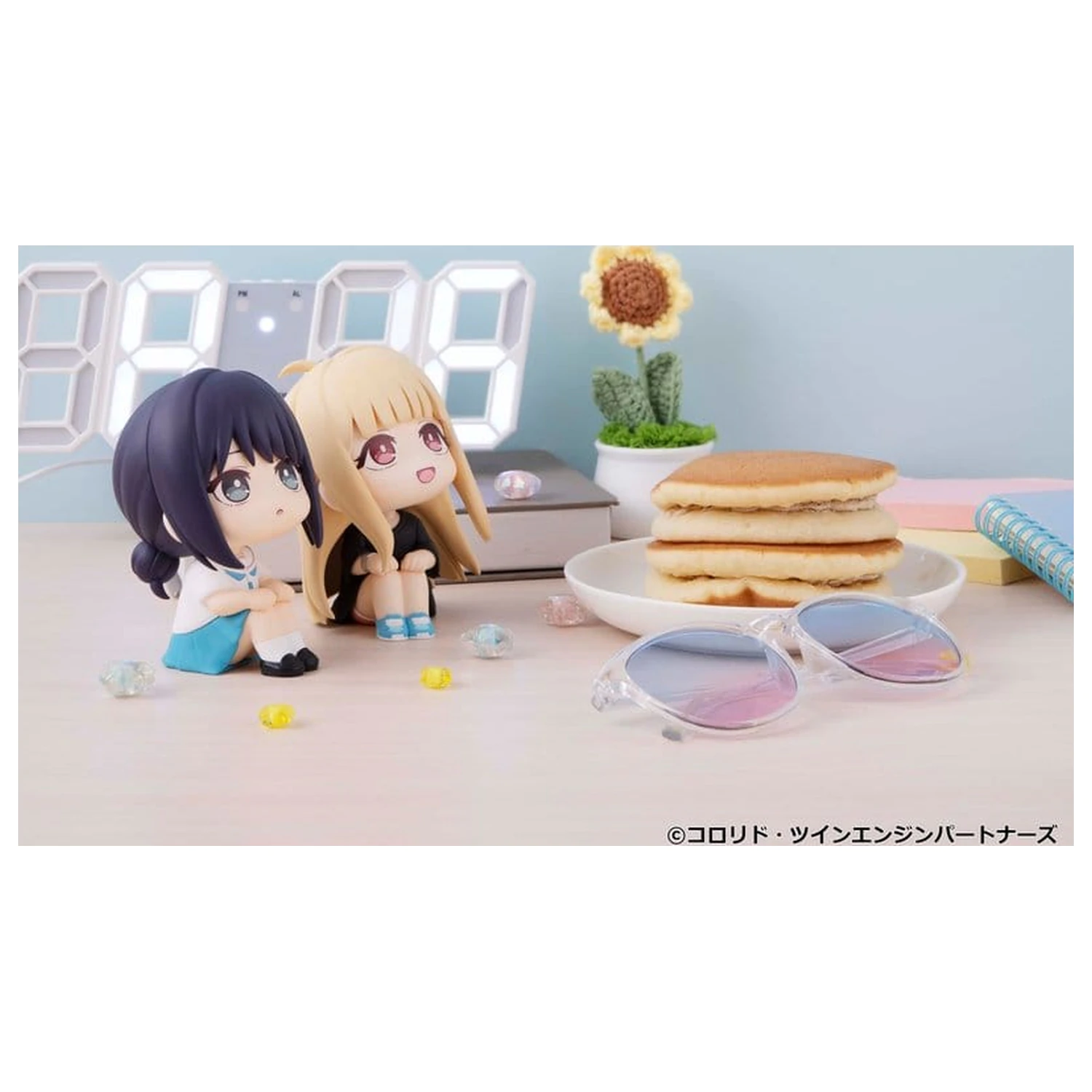 Cosmic Princess Kaguya! Look Up PVC Figuren 2er-Pack Kaguya & Iroha Sakayori 11 cm (mit Geschenk) Produktfoto
