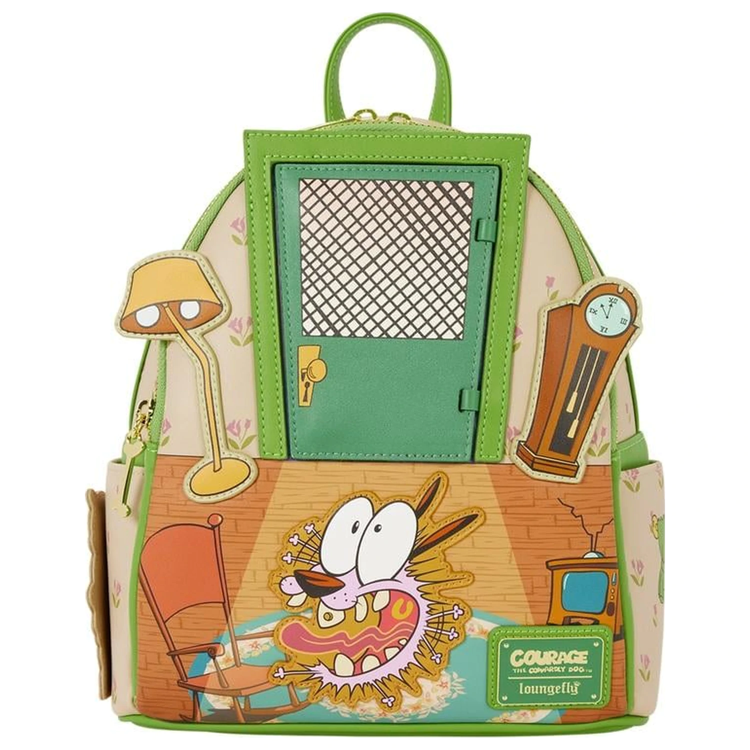 Courage the Cowardly Dog Mini Rucksack Loungefly Produktfoto