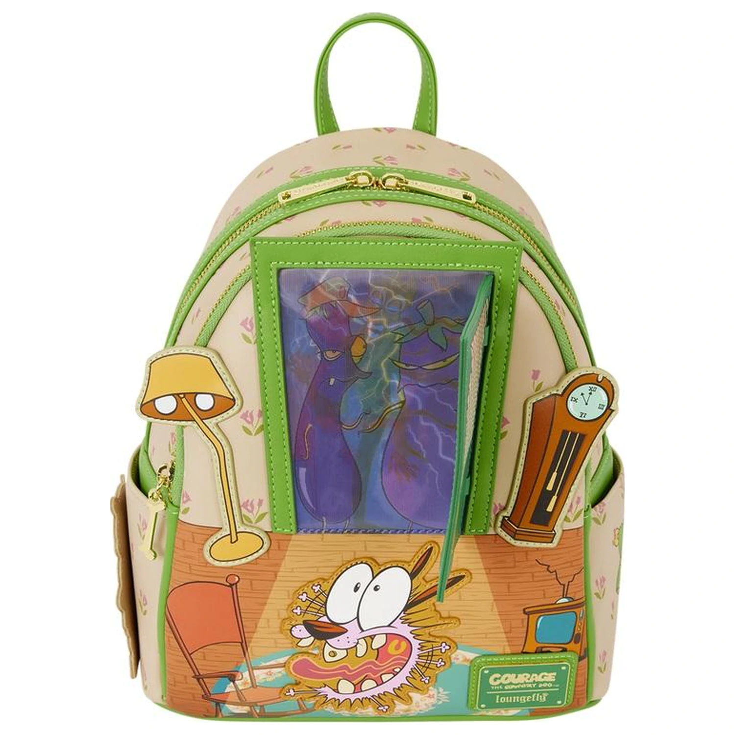 Courage the Cowardly Dog Mini Rucksack Loungefly Produktfoto