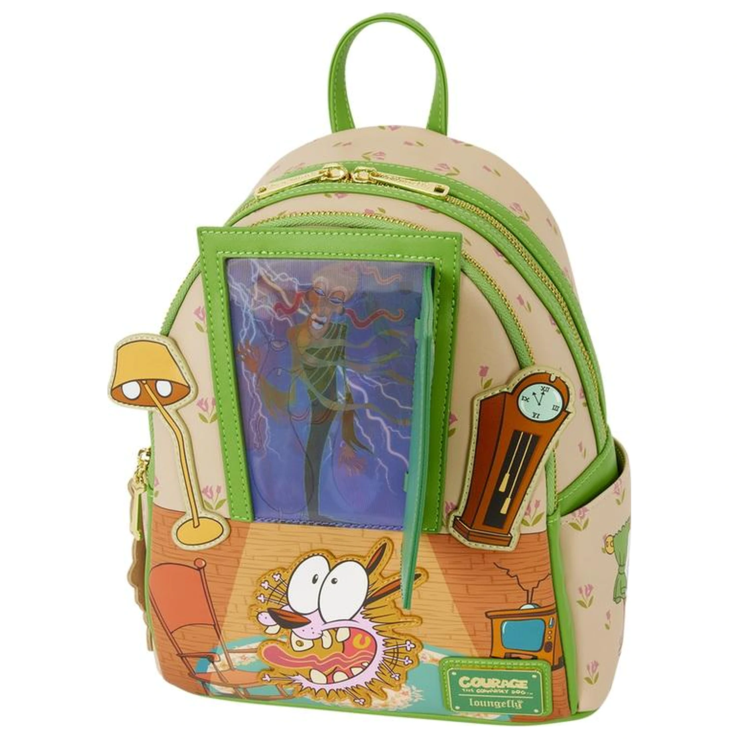 Courage the Cowardly Dog Mini Rucksack Loungefly Produktfoto