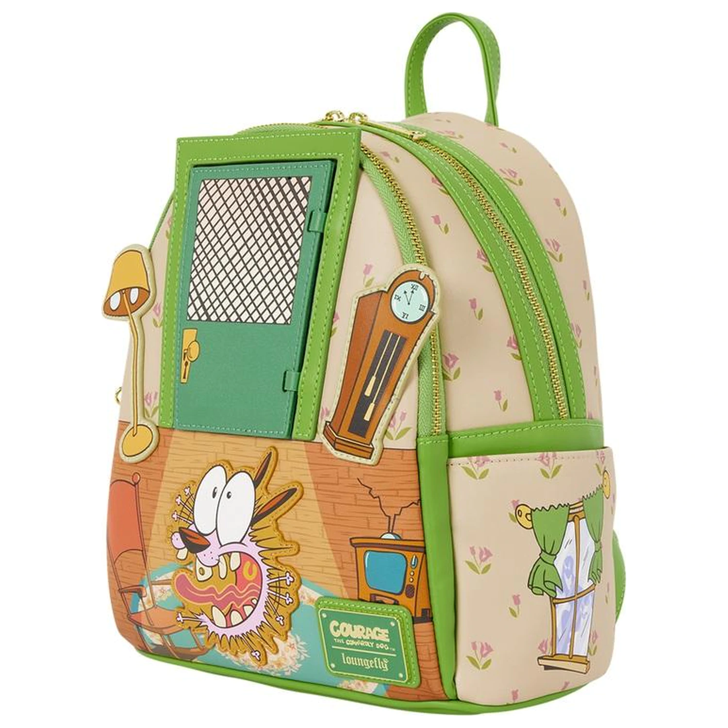 Courage the Cowardly Dog Mini Rucksack Loungefly Produktfoto