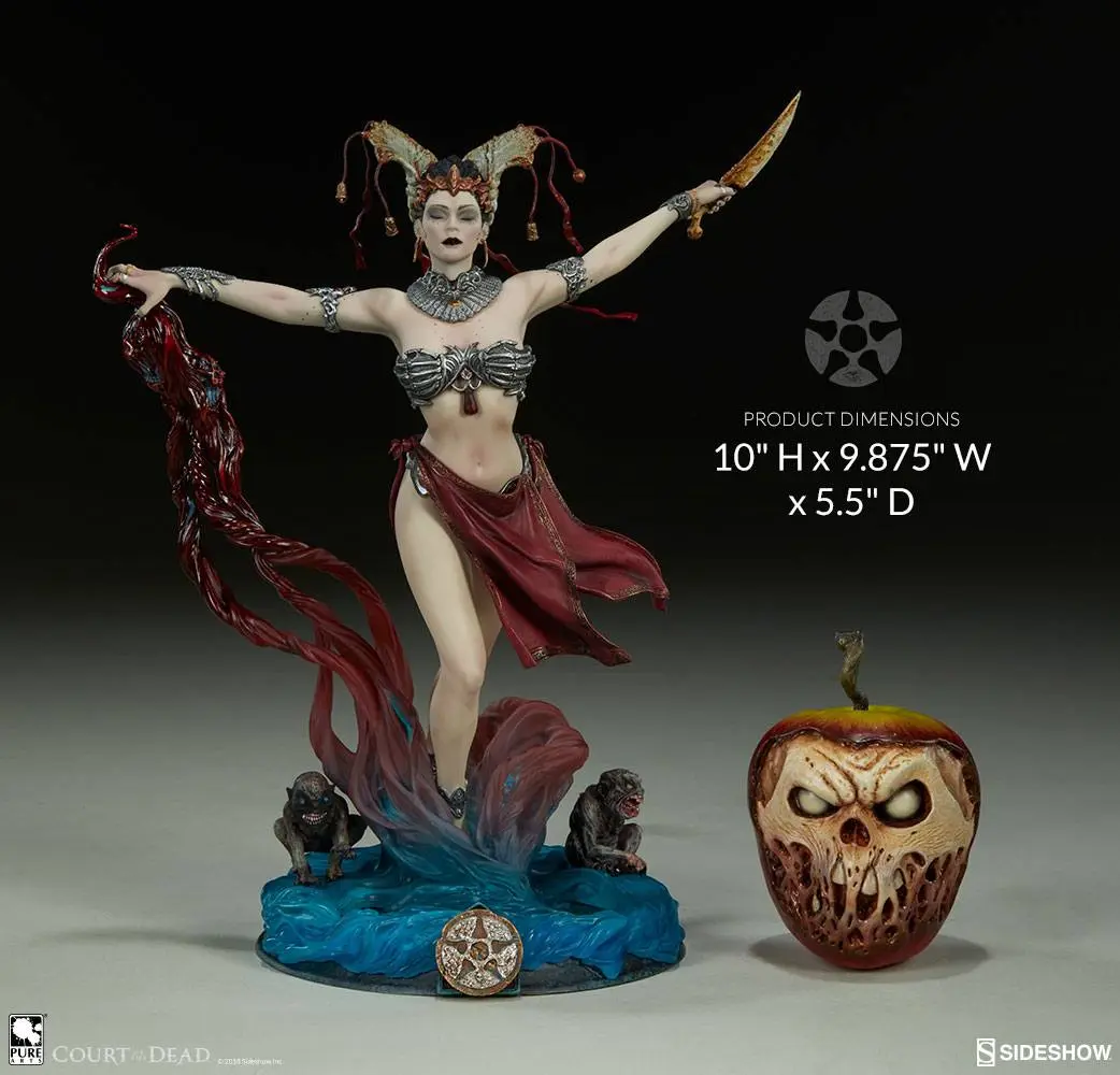 Court of the Dead PVC Statue Gethsemoni - Queens Conjuring 25 cm termékfotó