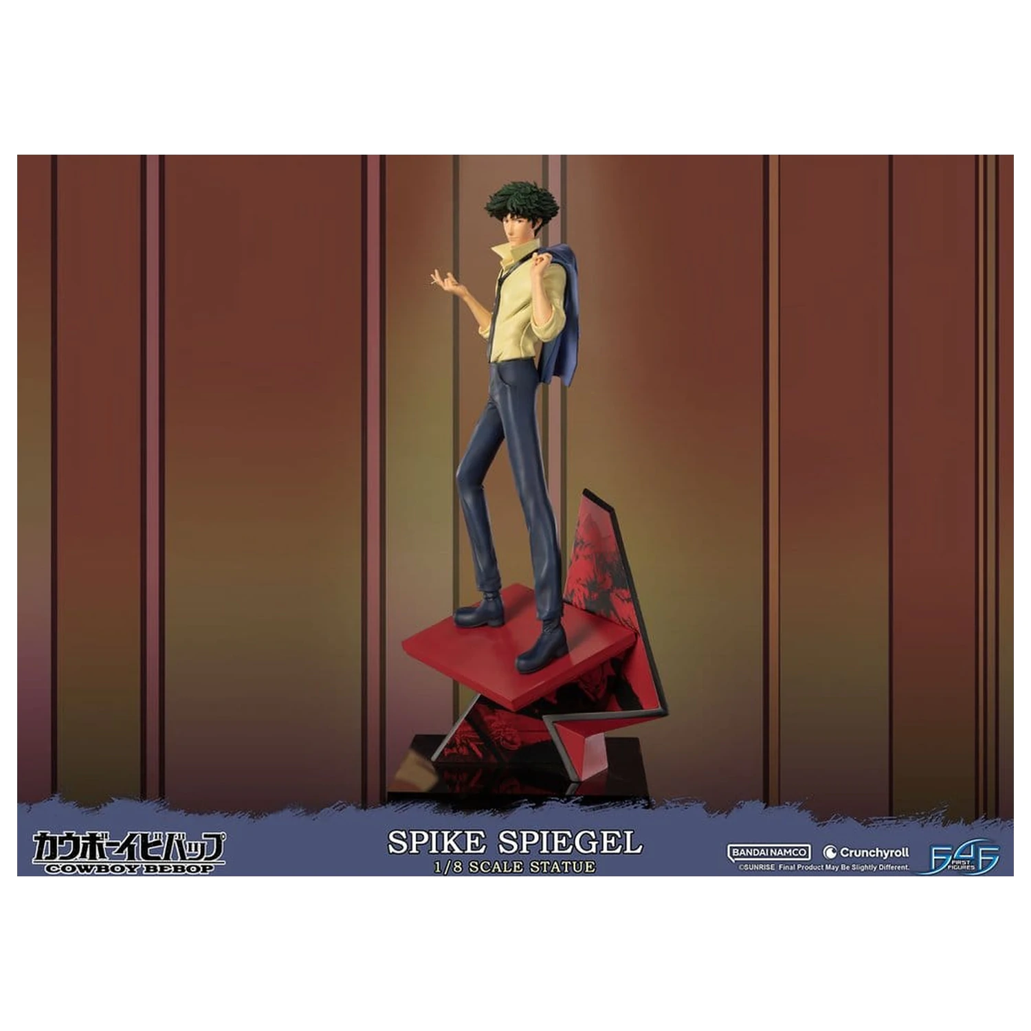 Cowboy Bebop Kunstharzstatue 1/8 Spike Spiegel 34 cm Produktfoto