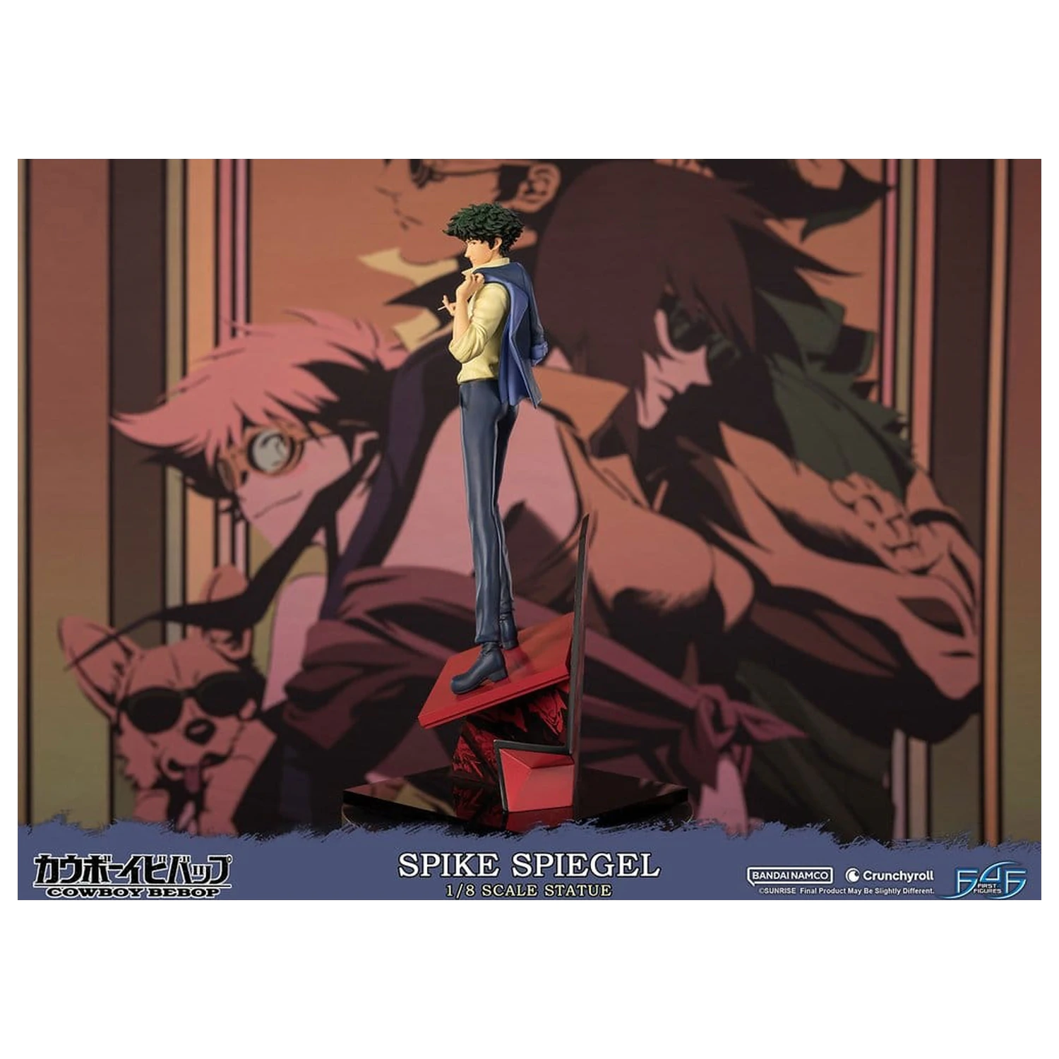 Cowboy Bebop Kunstharzstatue 1/8 Spike Spiegel 34 cm Produktfoto