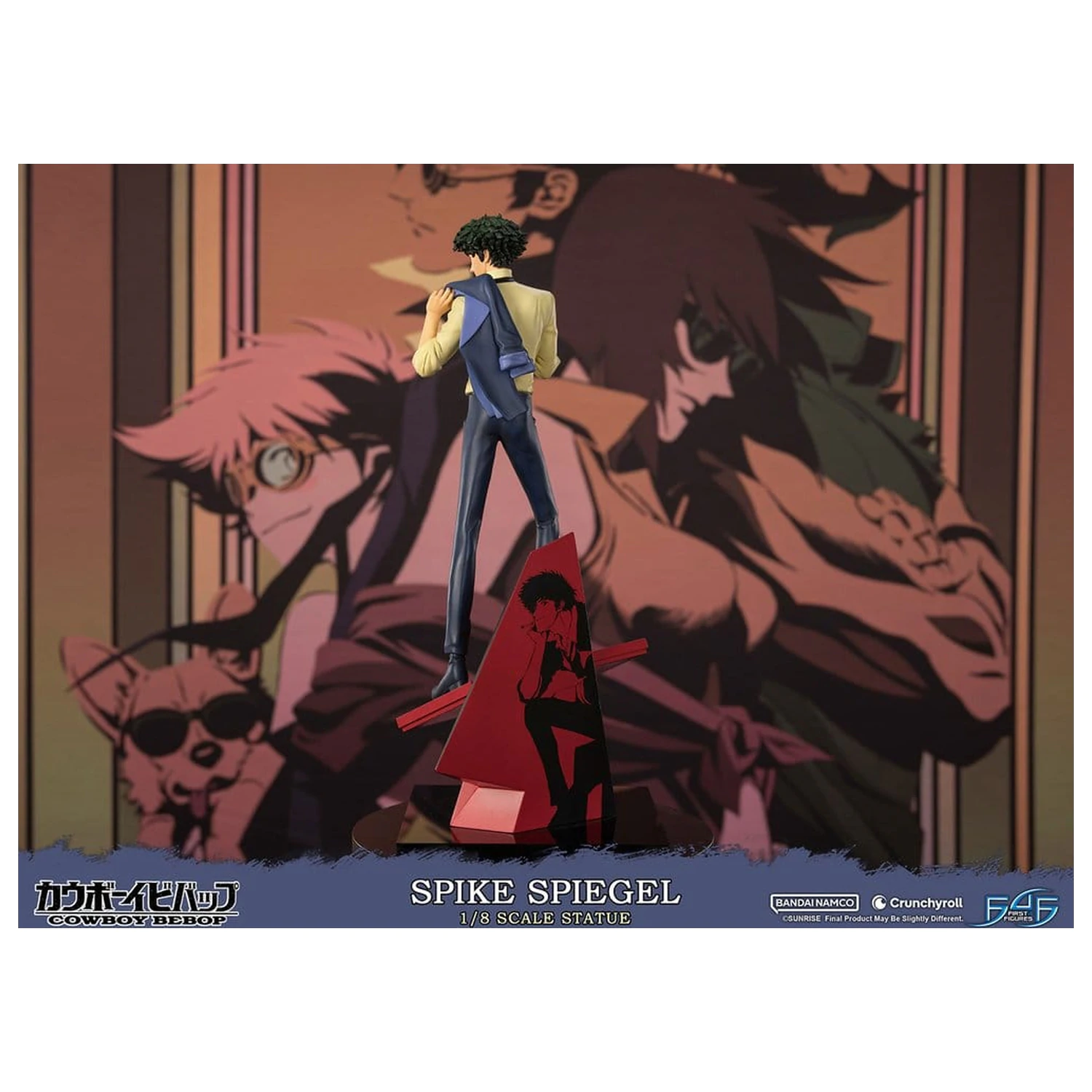 Cowboy Bebop Kunstharzstatue 1/8 Spike Spiegel 34 cm Produktfoto