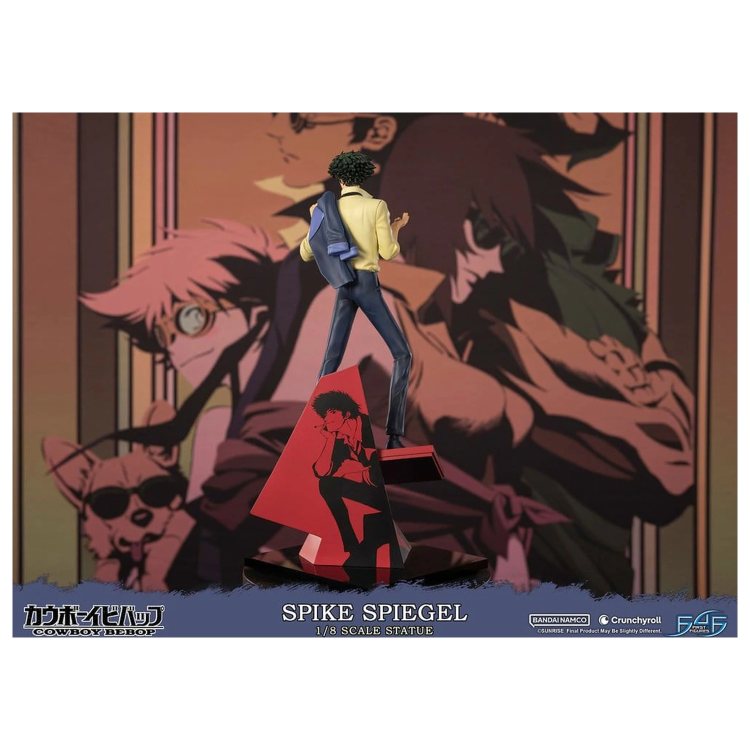 Cowboy Bebop Kunstharzstatue 1/8 Spike Spiegel 34 cm Produktfoto