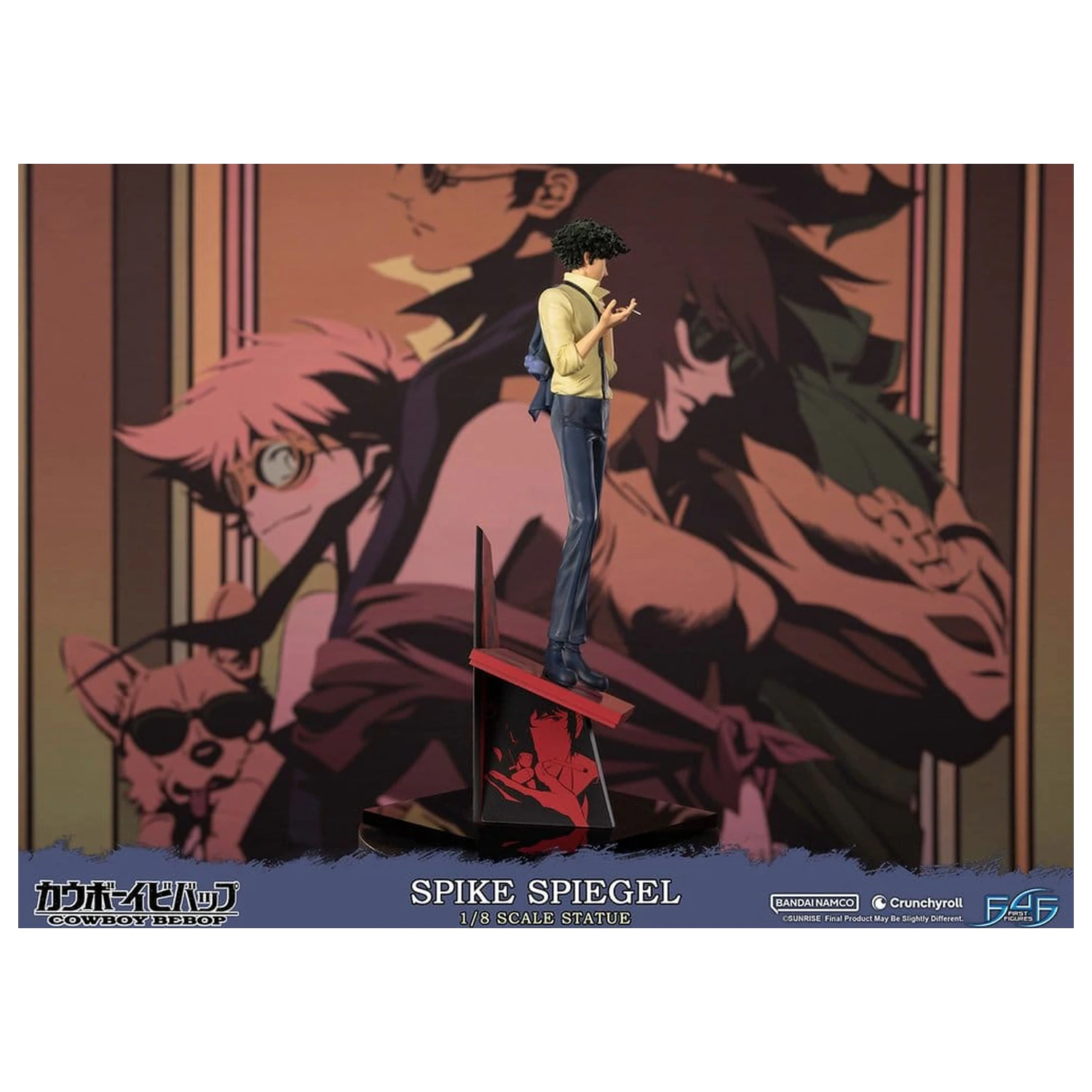 Cowboy Bebop Kunstharzstatue 1/8 Spike Spiegel 34 cm Produktfoto