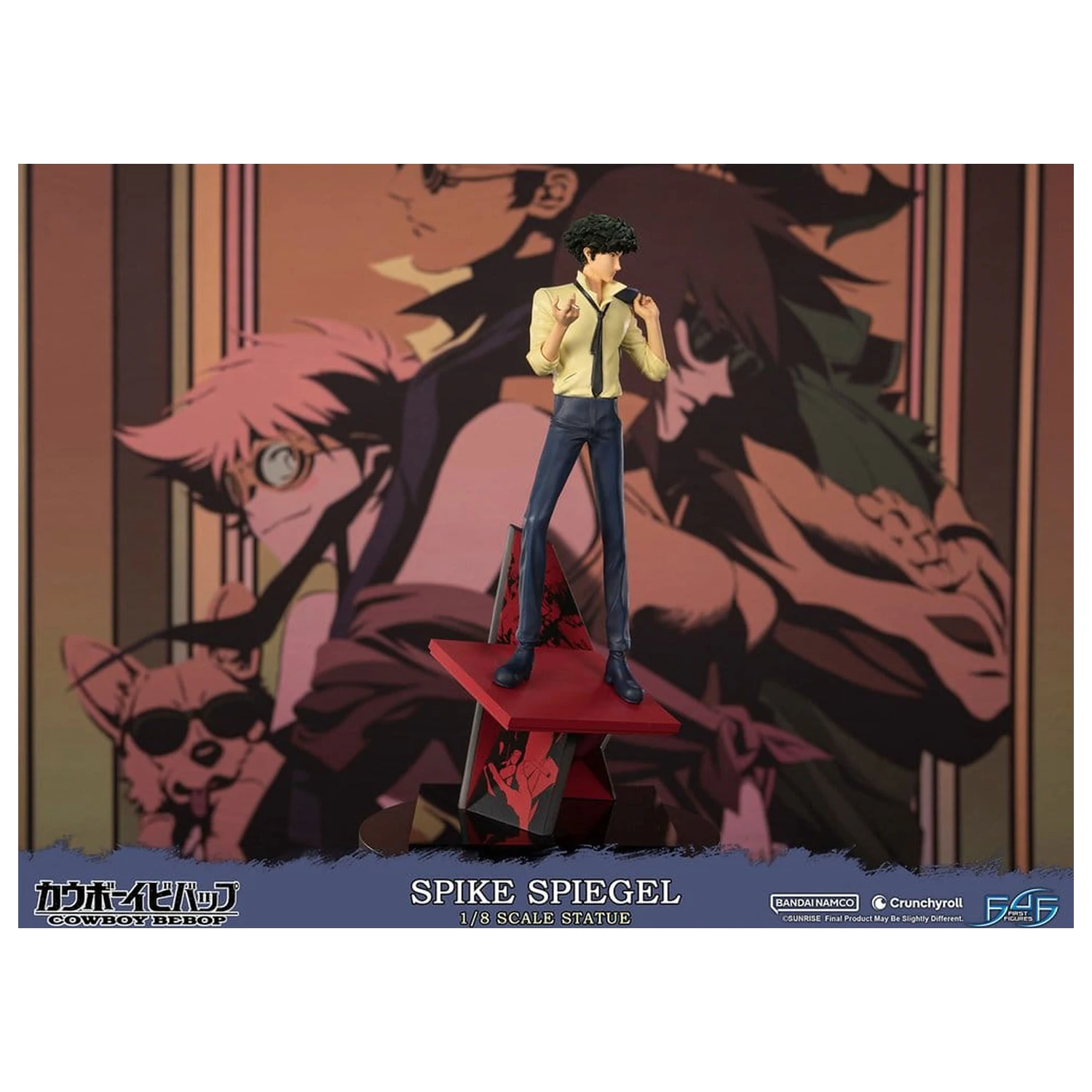 Cowboy Bebop Kunstharzstatue 1/8 Spike Spiegel 34 cm Produktfoto