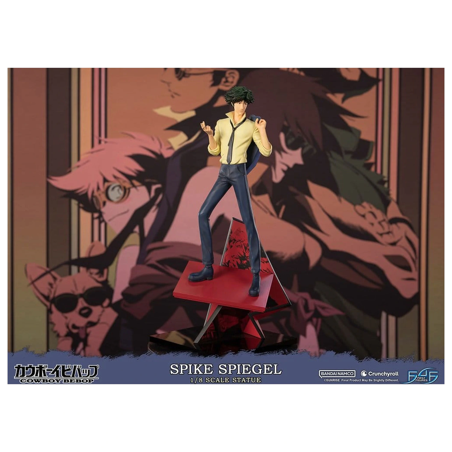 Cowboy Bebop Kunstharzstatue 1/8 Spike Spiegel 34 cm Produktfoto