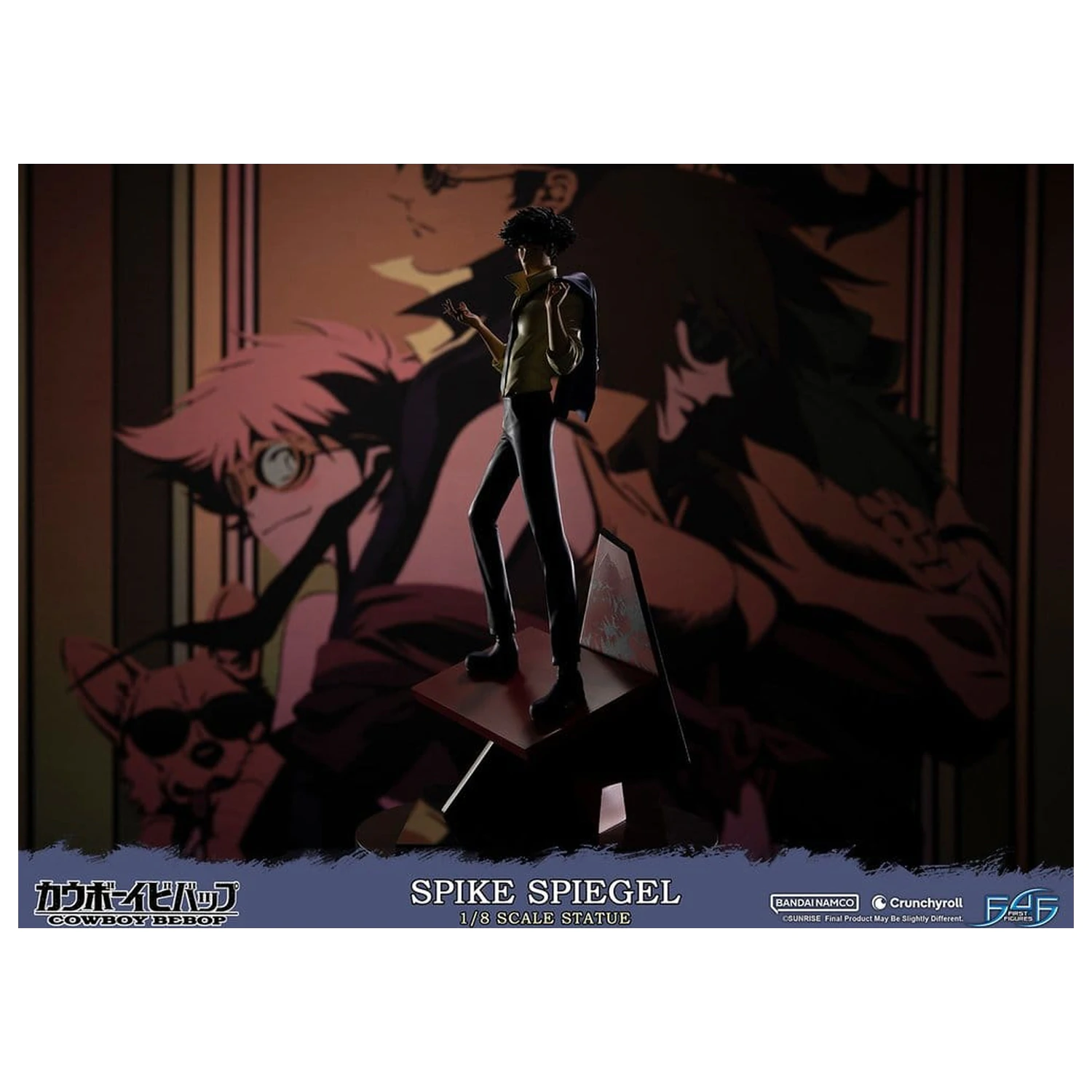 Cowboy Bebop Kunstharzstatue 1/8 Spike Spiegel 34 cm Produktfoto