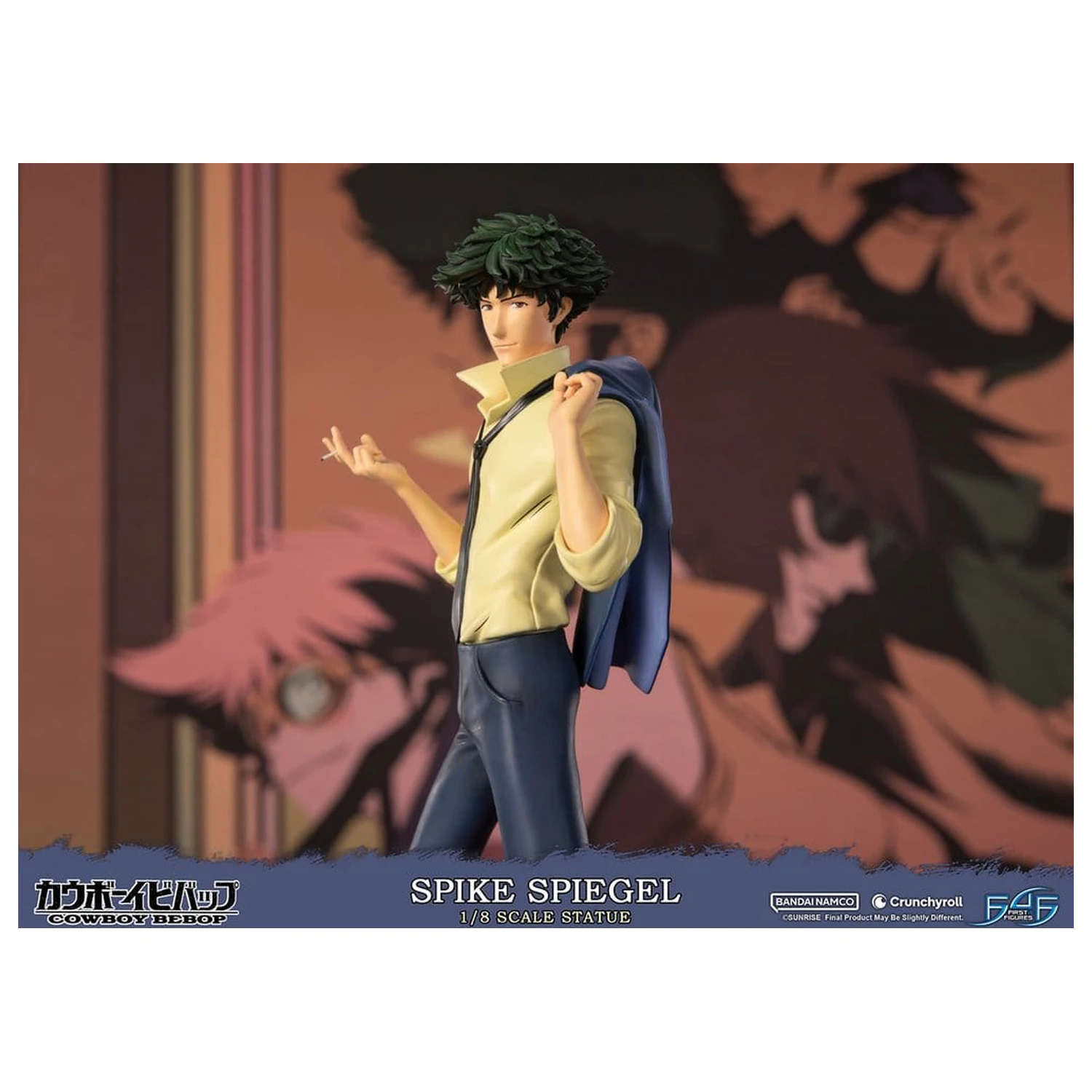 Cowboy Bebop Kunstharzstatue 1/8 Spike Spiegel 34 cm Produktfoto